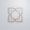 Ekena Millwork Large Lakewood Decorative Fretwork Wood Wall Panels, Hickory, 23 3/8"W x 23 3/8"H x 3/8"T WALW24X24X0375LWDHI - alternate 2